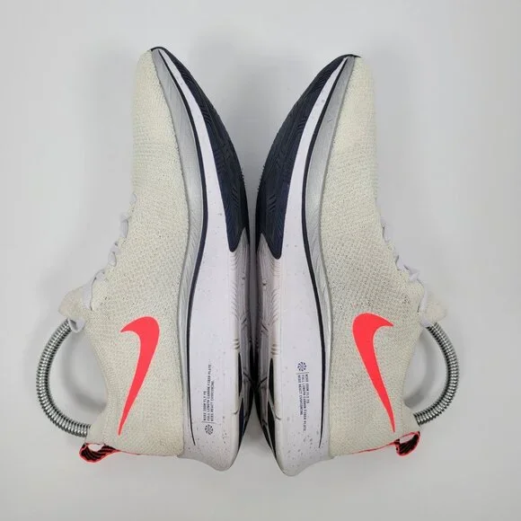 Nike Zoom Fly Flyknit Bright Crimson Men's Running Shoes AR4562-164 US Size 8 - Picture 6 of 8